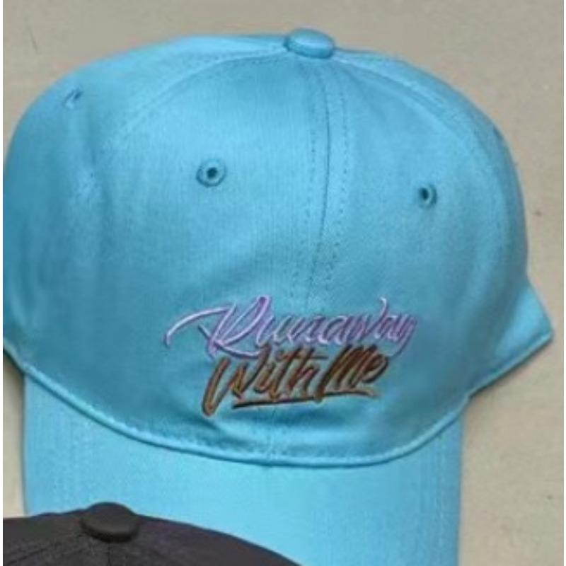 

New Baseball Cap for Women Three Dimensional Embroidered Letters Soft Top Versatile Student Casual Baseball Cap M（56-58cm）