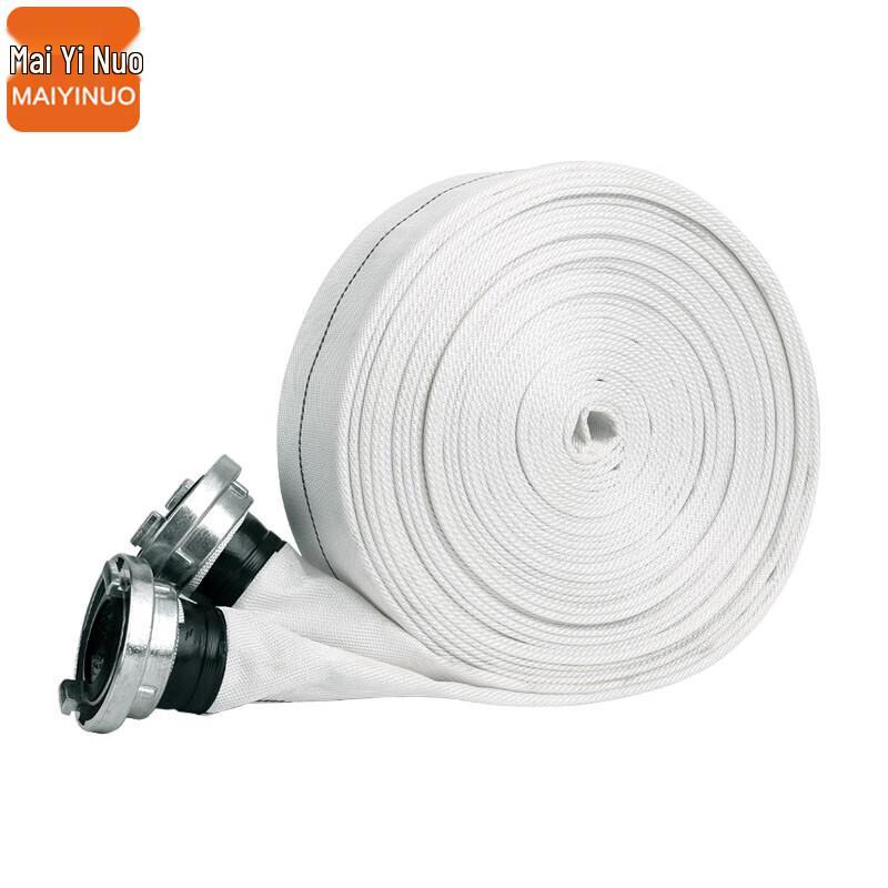 Heavy-Duty Fire Hose with Couplings