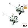 BDP1065-1 2 Pieces Front Left AND Right Door Catch Hinge Brake Stop Check Strap Limiter Lever Arm for BMW 5 Series E34 7 Series E32 51218155698