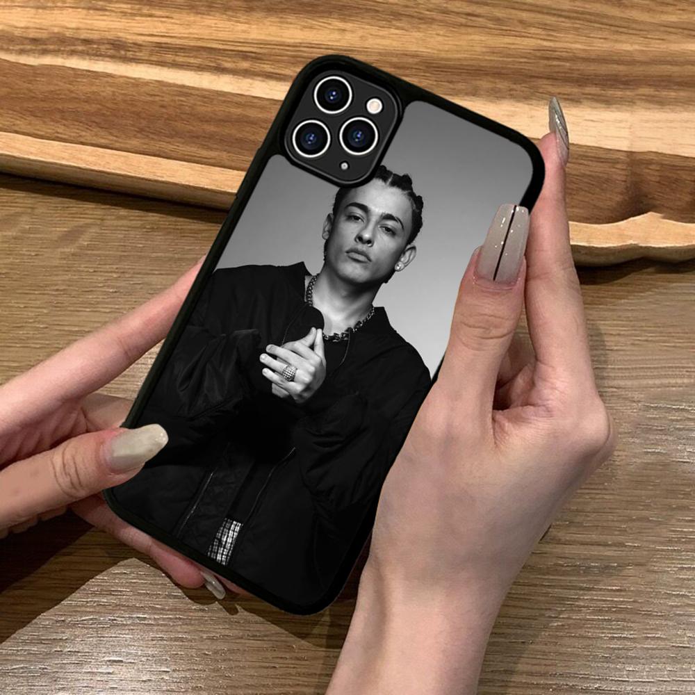 T-Trueno Rapper Phone Case Silicone PC+TPU For For IPhone 11 12 13 14 15 16 Plus Pro Max Cover