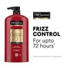 TRESemmé Keratin Smooth+ Shampoo 1000ml | 72H Frizz Control with Keratin Protein & Argan Oil | Paraben Free Smoothening Shampoo for Dry & Frizzy Ha