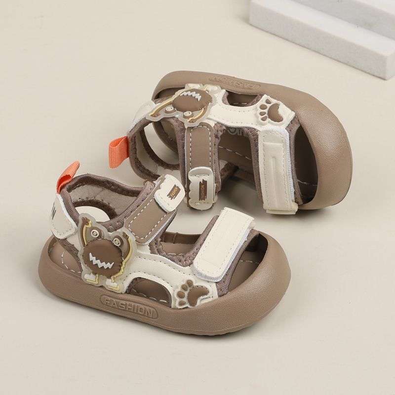 New children 2025 summer baby sandals soft sole boys toddlers infants leisure beach non-slip anti-kick women