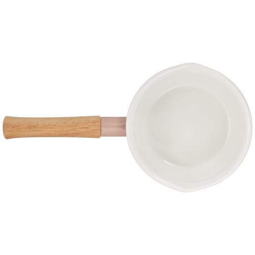 Fuji Enamel Milk Pan, Cotton Series, Ash Pink, 14cm, CTN-14M.AP