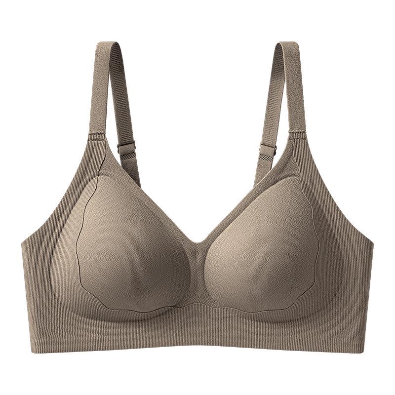 

Бесшовный Невидимый Пуш-ап Бюстгальтер для Женщин - Тонкий, Мягкий, Предотвращающий Провисание, Боковая Поддержка 34/75B