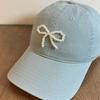OEING Pearl Butterfly Washed Baseball Cap