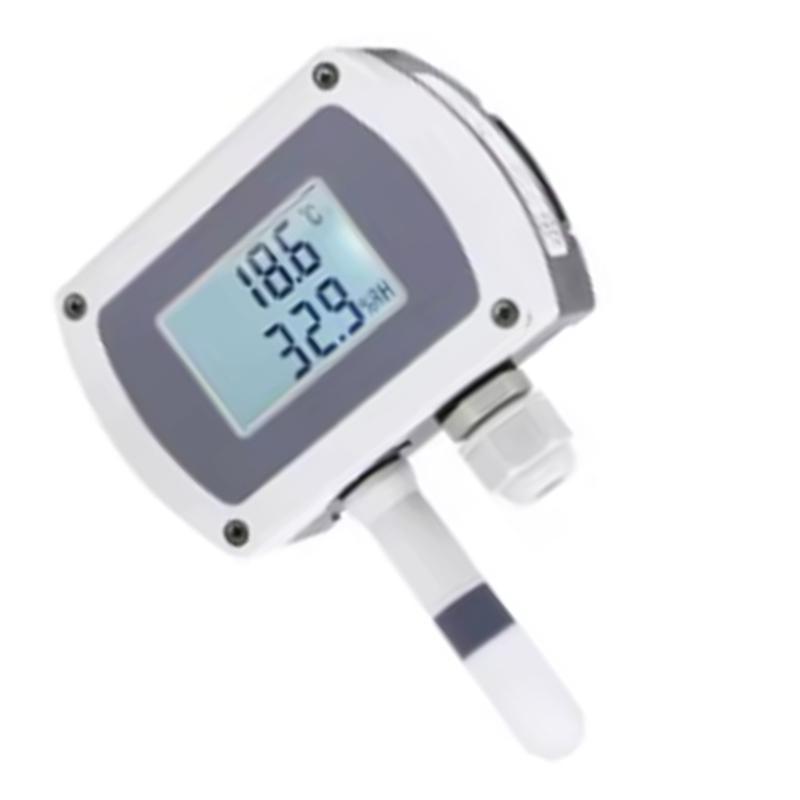 A25F-RS485 Modbus Temperature And Humidity Transmitter Sensor Wall-Mounted With Display Track Installation
