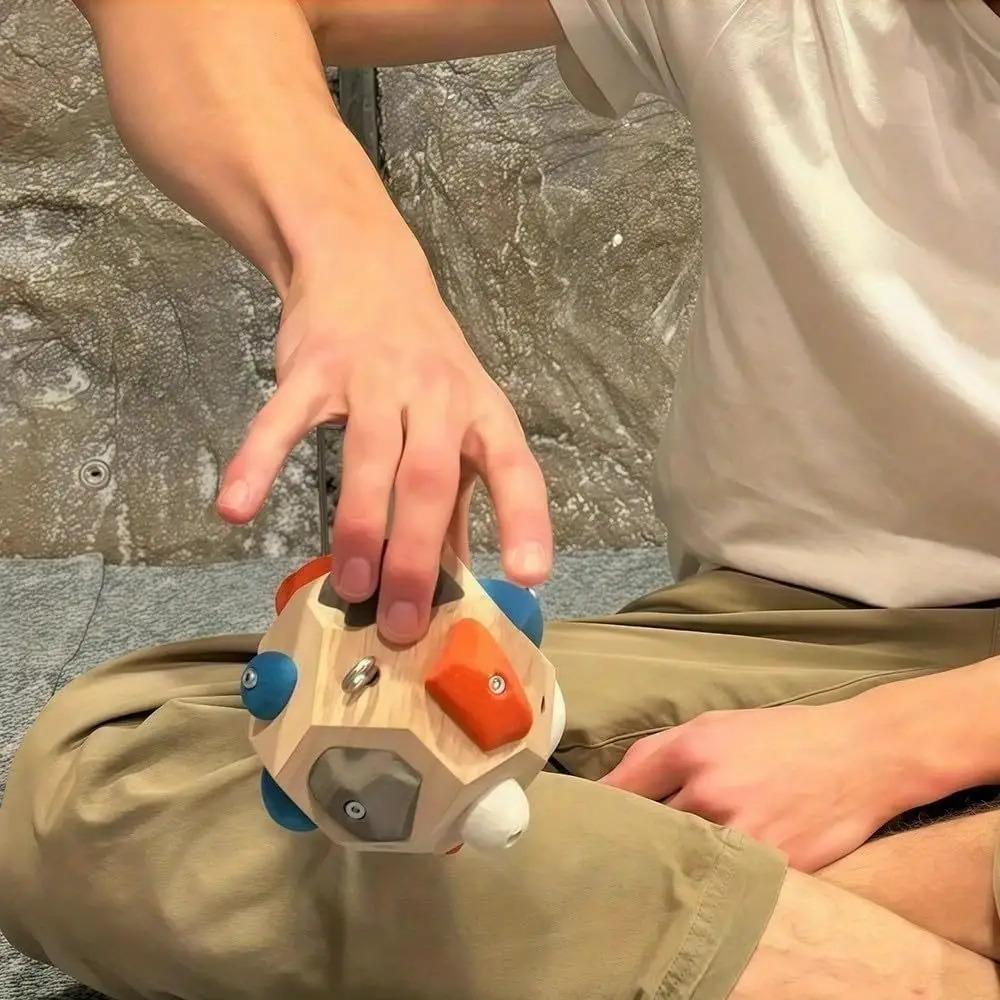 Compact ABS Climbing Exercise Block For Enhancing Finger Flexibility And Grip Control Travel Friendly Climbing Trainer