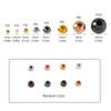 Perles d'espacement en métal élégantes Perles pour bracelets DIY Charme Perles lâches en laiton Fournitures pour la fabrication de bijoux pour collier DIY