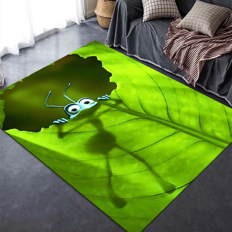 A Bug's Life Carpet Rug for Living Room Bedroom Home Sofa Decoration,Kids play Non-slip Floor Mat