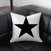 1 Stück Stern Kissenbezug Quadratisch Schlafzimmer Sofa Freizeit Komfort Kissen Auto Wohnzimmer Heimdekoration