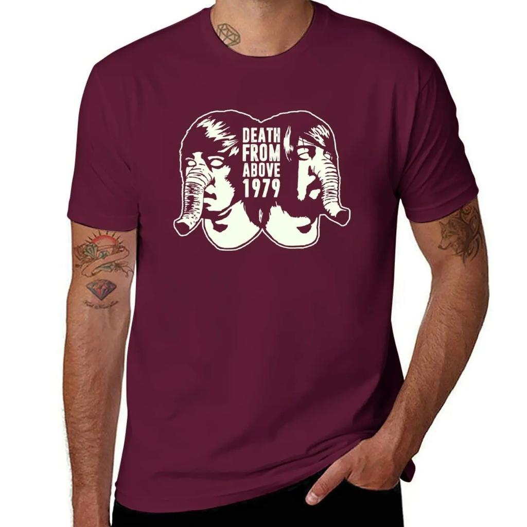 DEATH FROM ABOVE T-Shirt plus size clothes Aesthetic clothing clothing for men