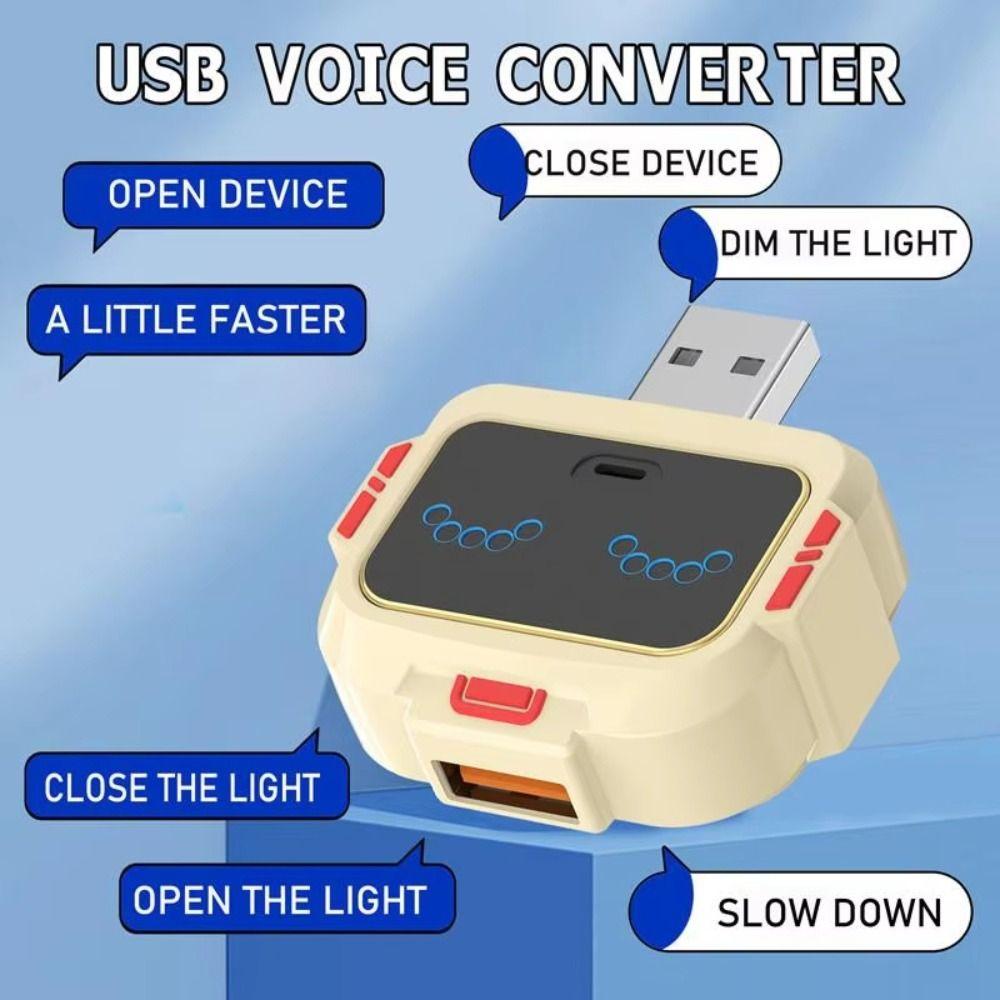 Protection Lights Switch Smart USB Socket Voice Extender USB Converter Socket Home Use