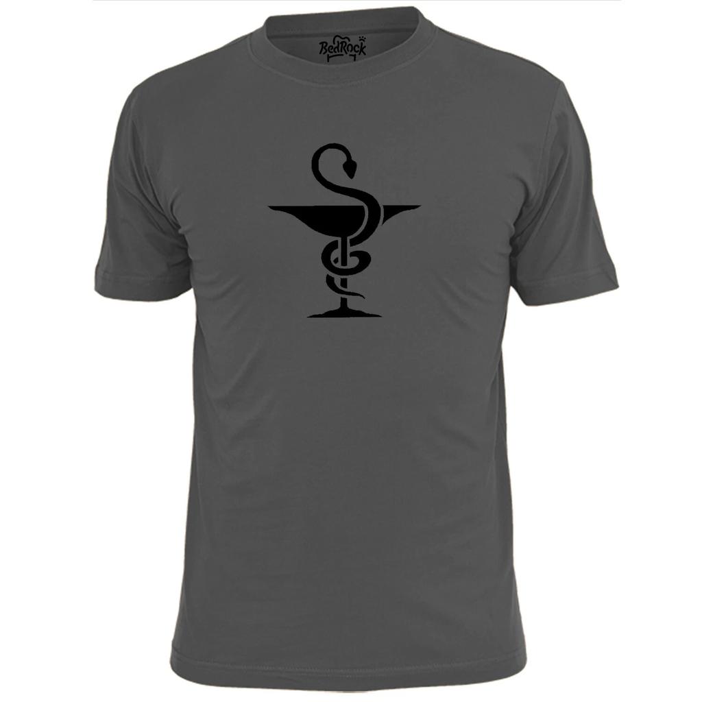 Mens Bowl Of Hygieia T shirt Pharmacology Medicine Ancient Symbol Drugs