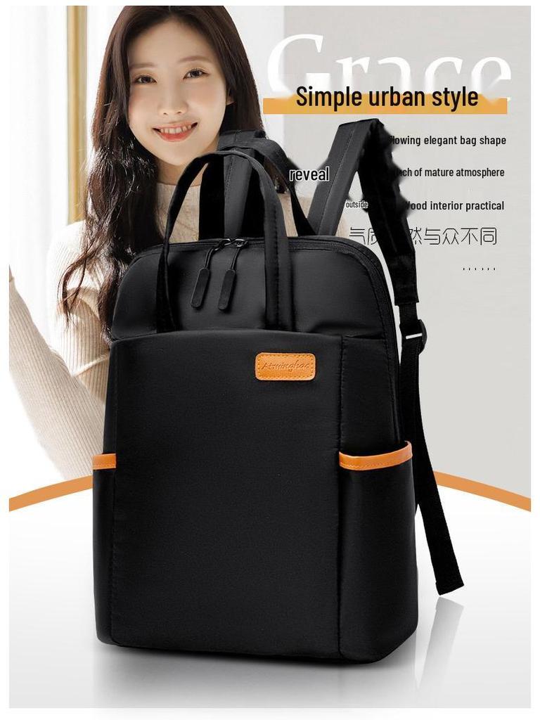 Damenmode Laptop-Rucksack - Große Kapazität, Multifunktionale Oxford-Stoff Schul- und Reisetasche