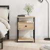 Exclusive House - Sonoma Oak Bedside Table 40x42x55 Cm Engineered Wood