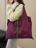 Reusable Drawstring Design Handbag Waterproof Nylon Foldable Shopping Bag Large Capacity Storage Bags Shopping Eco Bag Travel
