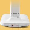 Folding Reading Lamp Eye Friendly 3 Colors Stepless Dimmable LED Desk Lamp for Bedroom Study 5V 1A