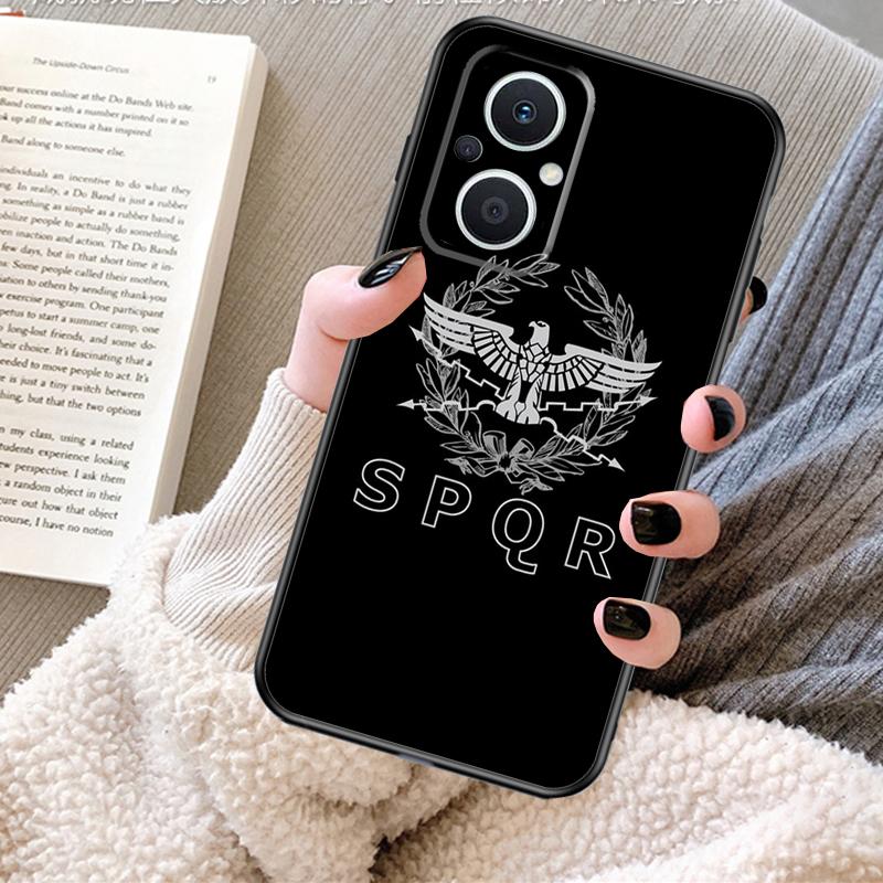 SPQR Roman Imperial Legion Case For OPPO Reno 12 F 13 13F 11F 8T 7 8 10 Pro OPPO Find X8 Pro X6 X3 X5 Lite Cover Fundas