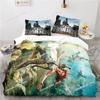 Game Tomb Raider Bedding Set Popular Sexy Laura Bedding Set Comforter Duvet Cover Pillow Case 3 Pieces Sets Kids Adult Size
