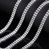 Clear Glass Chain Sparkling Beautiful DIY 1 Yard Rhinestone 1-row 2-row 3-row Trim Crystal