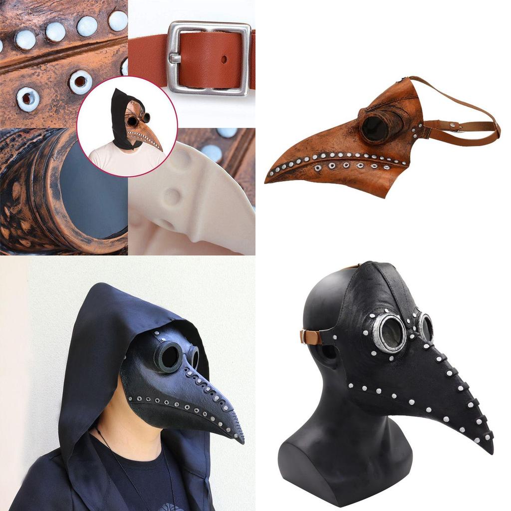 Maschera da Uccello Dottore della Peste Intricatamente Disegnata Perfetta Per Costume Steampunk di Halloween