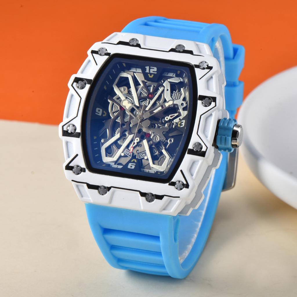 Nieuw Richard Heren Europees Golf Kwarts Kalender Horloge
