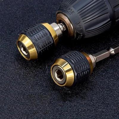 1/5pcs Hex Shank Adapter Electric Screwdriver Bits Nut Drill Extension Holder Drill Bit Rod Bar Tools Driver Power Accessories