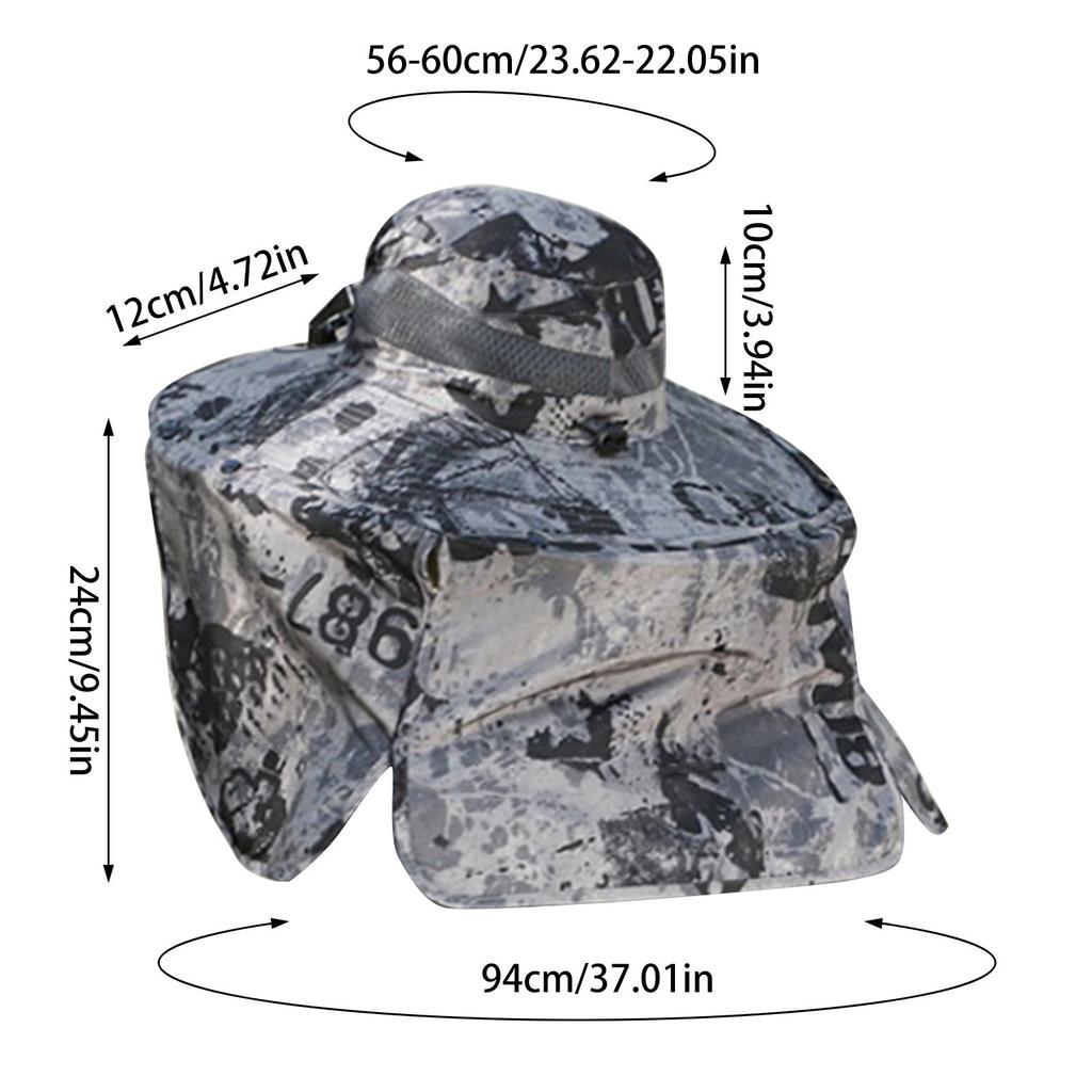 Outdoor Wide Brim Sun Hat With Solar Fan Wide Brim Solar Fan Usb Charging Outdoor Fishing Hat New Sun Protection Fishing Hat