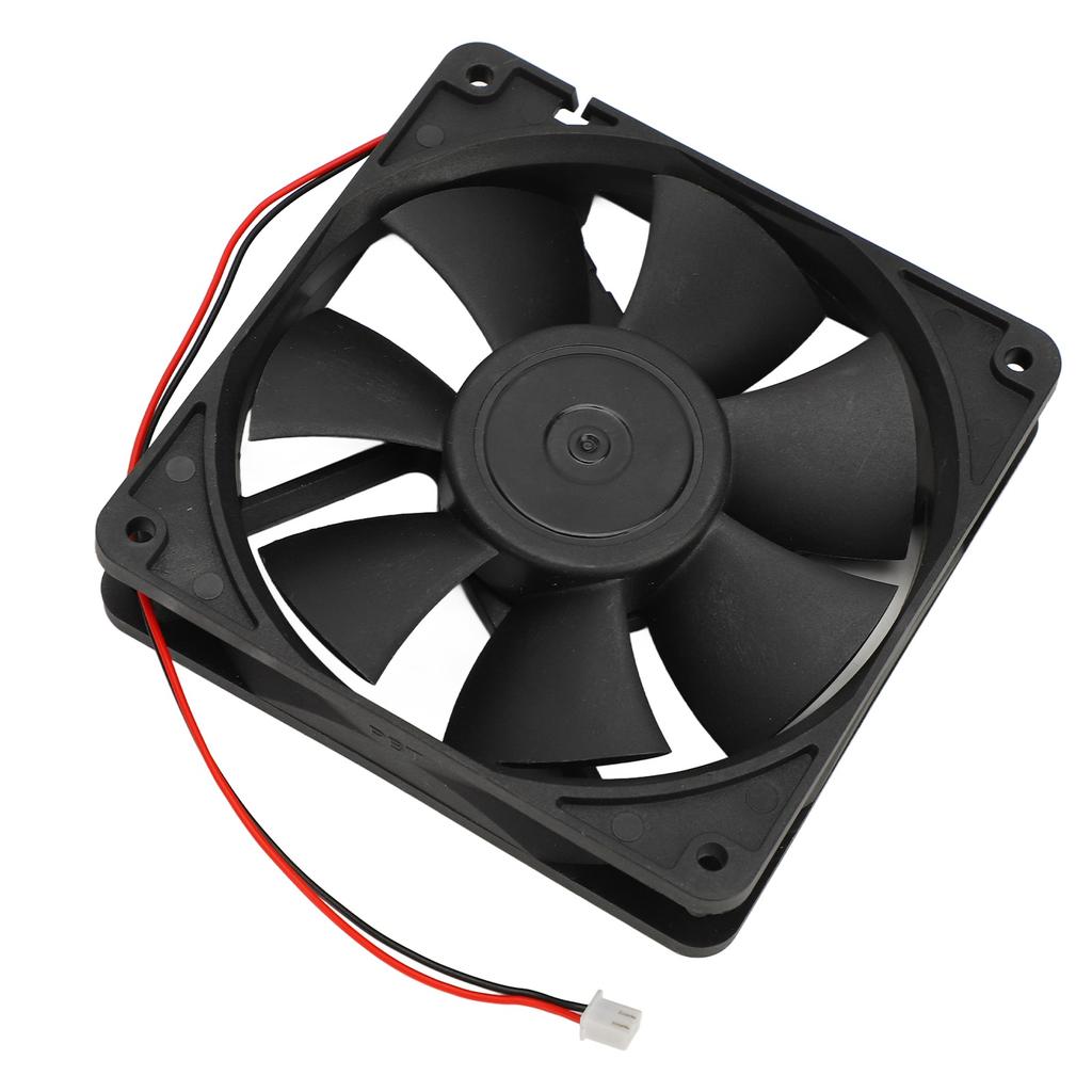 Dual Ball Bearing Fan 4.72in DC12V 2600RPM 92.1CFM Axial Exhaust Blower Fume Smoke Extractor for