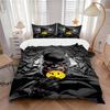 3pcs Batman Duvet Cover Set (1 Duvet Cover + 2 Pillowcases, No Core) - Comfortable, And Breathable Bedroom Decoration Yy251104038