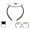 Hair Hoop Graduation Cap Headband Strong Grip Double-Sided Tape Comfortable Fit Hair Styling Band Graduation Hat Accessory