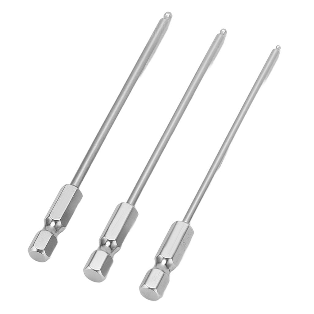 9pcs Hex Screwdriver Bit Set Rustproof Steel Magnetic Hd Hex Bits 1/4 Inch Hex Shank