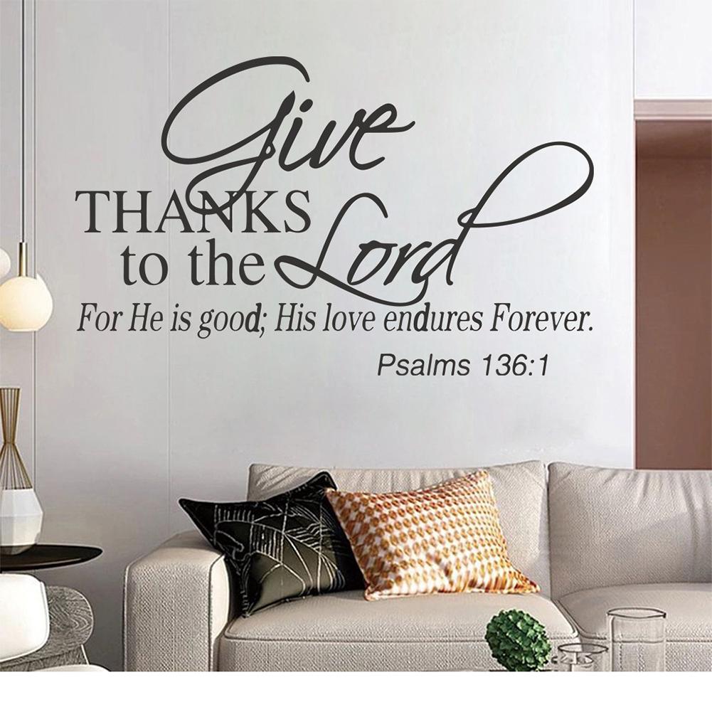 English Letter Inspirational Wall Stickers Self-adhesive Wall Decals For Bedroom Living Room Decoration