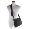 Excellent PRADA Shoulder Bag Black Nylon Mens 1BC421 Used
