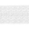 2 Meter 9 cm breit Baumwolle weiß beige wasserlösliche Stickspitze Heimstoff Damenbekleidung Kinderbekleidung Stoffzubehör