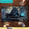 Килимок для гри Magic The Gathering Лисиця-чарівник MTG Килимок для гри із зонами Прошиті краї mmmm Товстий
