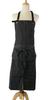Friends Hill Long Apron Denim Stand Black