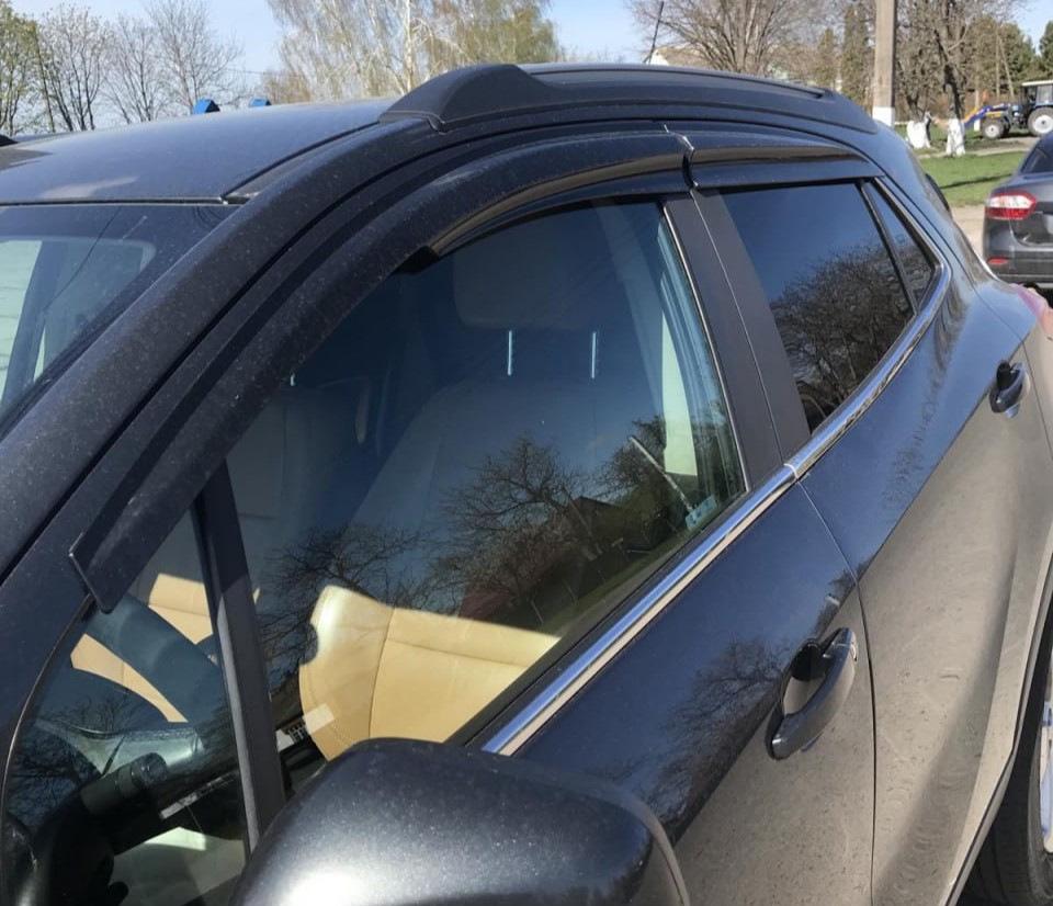 

Вітровики (4 шт, Sunplex Sport) для Opel Mokka 2012-2021 рр.