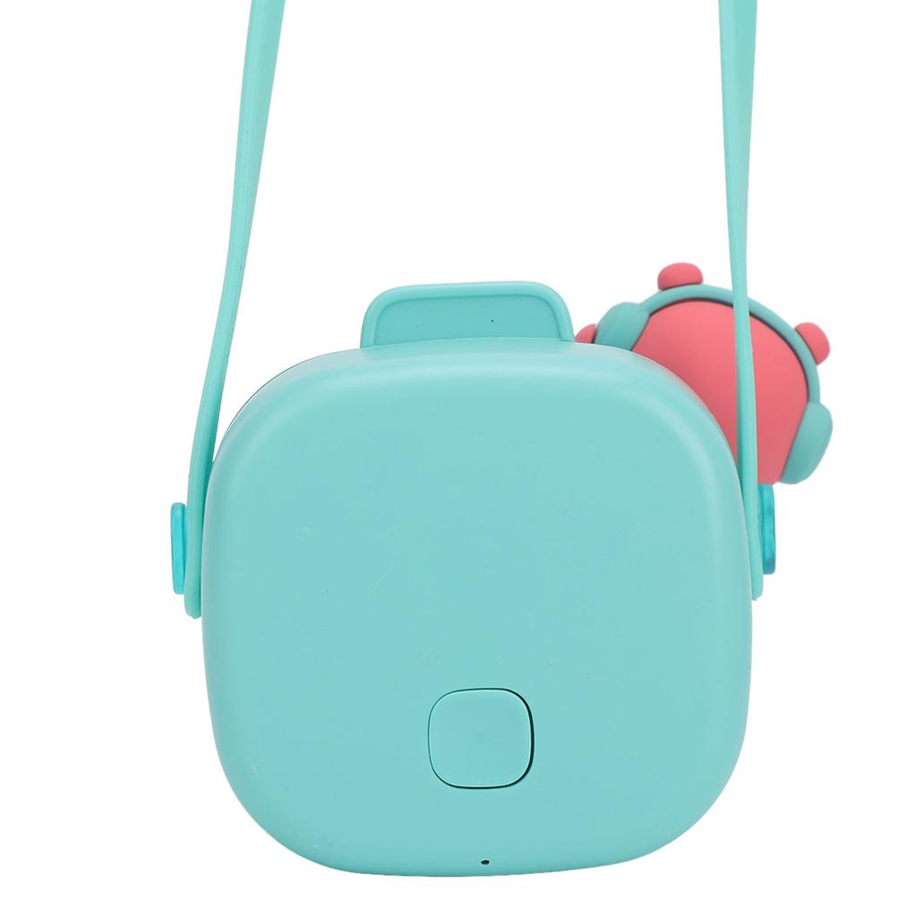 Portable Neck Fan 3 Speeds Bladeless Mini Hanging Neck Fan Quiet USB Rechargeable Wearable Personal Fan for Indoor Outdoor