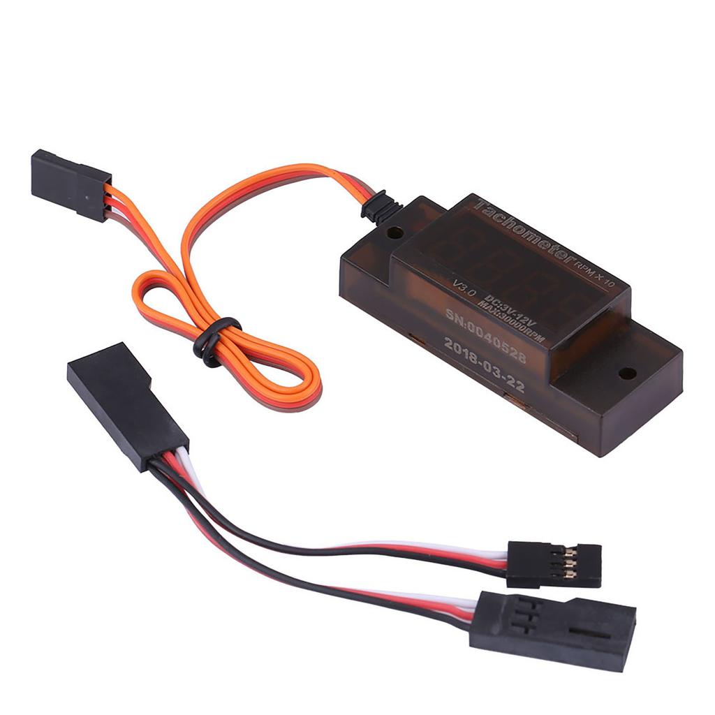 ignition tachometer, digital meter RC accessory with additional automatic detection function for petrol and gas engines