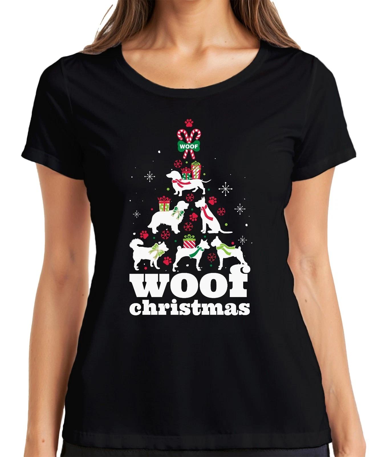 Woof Christmas Hunde Weihnachtsbaum Hundebesitzer - Weihnachten Weihnachtsgesche M