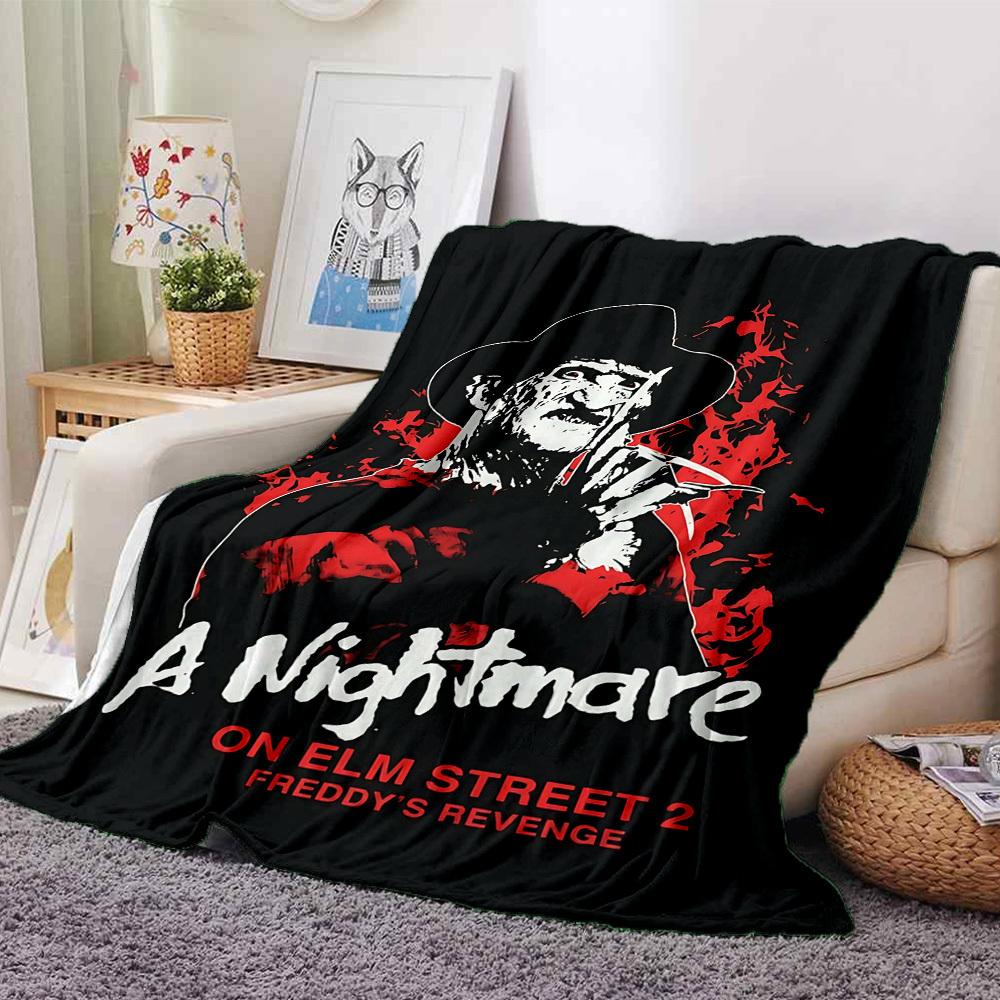 1pc Nightmare Freddy's Revenge Soft Flannel All Season Throw for Home, Office, Outdoor UseDurable Comfort Soft Warm Throw for Home