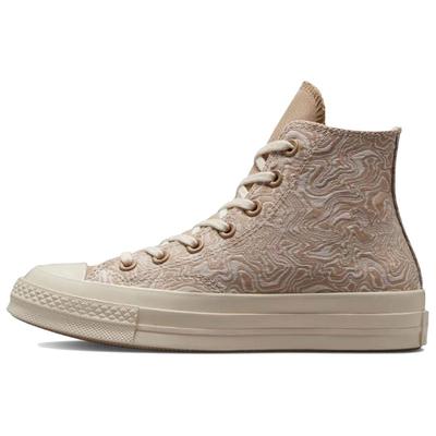 Chuck 70 Festival Comfortable Non-slip Durable High-top Canvas Shoes Women's Brown