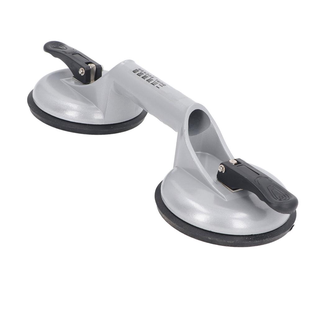 Suction Cup 100kg Force Double Claw Heavy Duty Aluminum Alloy Suction Cup Lifter for Glass Floor Tile