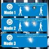 Waterproof Solar Clip Light 3 Modes LED Solar Light New Motion Sensor Lamp  Garden Decoration
