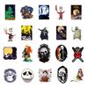 Nightmare Before Christmas Stickers 50pcs Vinyl Waterproof Stickers for Laptop Skateboard Water Bottle Computer Phone Halloween Theme