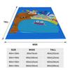 D-Dragon Quest Slime Blanket  Super Warm Comfortable Plush Throw Blanket For Girls Boys Bedroom Flannel Bedspread Bed Cover