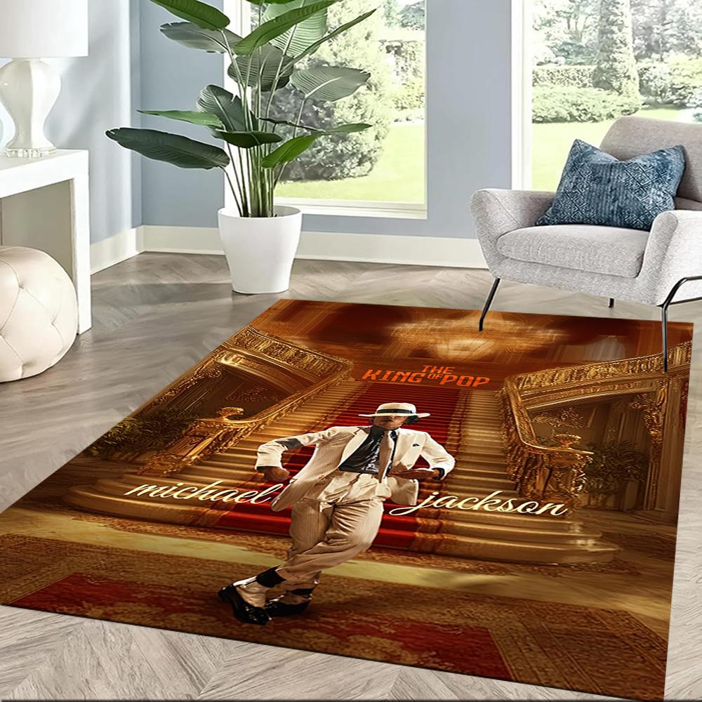 Michael Jackson 81 Floor Mat Design for Playrooms Foyer Hallway Living Rooms Antislip Carpet Office home decor