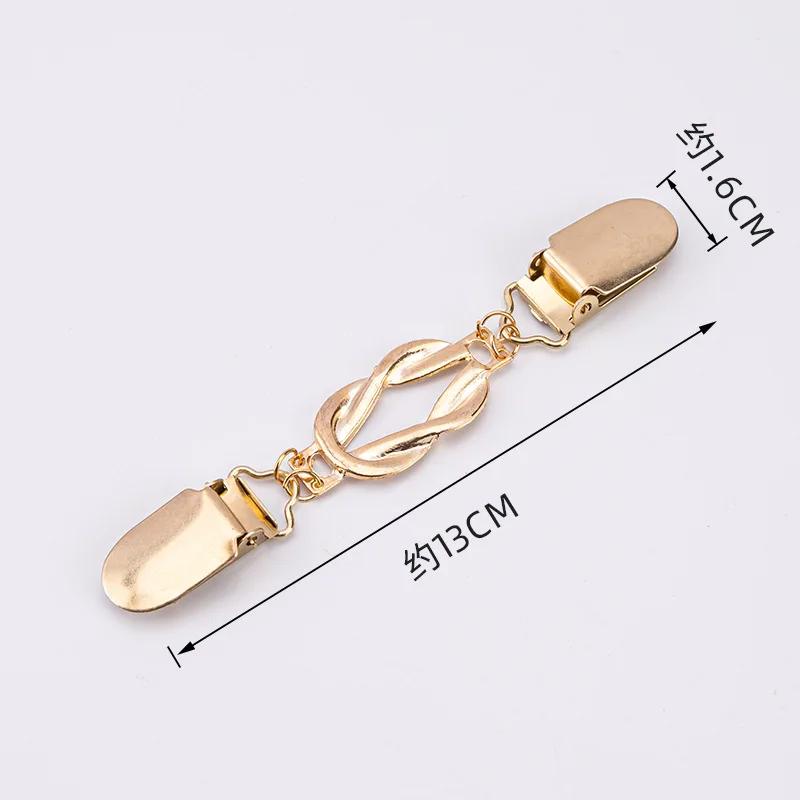 2 pcs of clothes clip brooch clip vintage clothing sweater cardigan shawl dress brooch clip shirt clip girl ladies