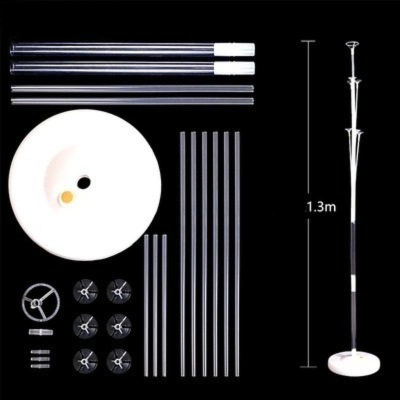 Birthday Party Transparent Floating Bracket Dining Table Decoration Table Floating Balloon Column Road Guide Base
